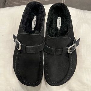 Birkenstock buckley shearling sandals size 39